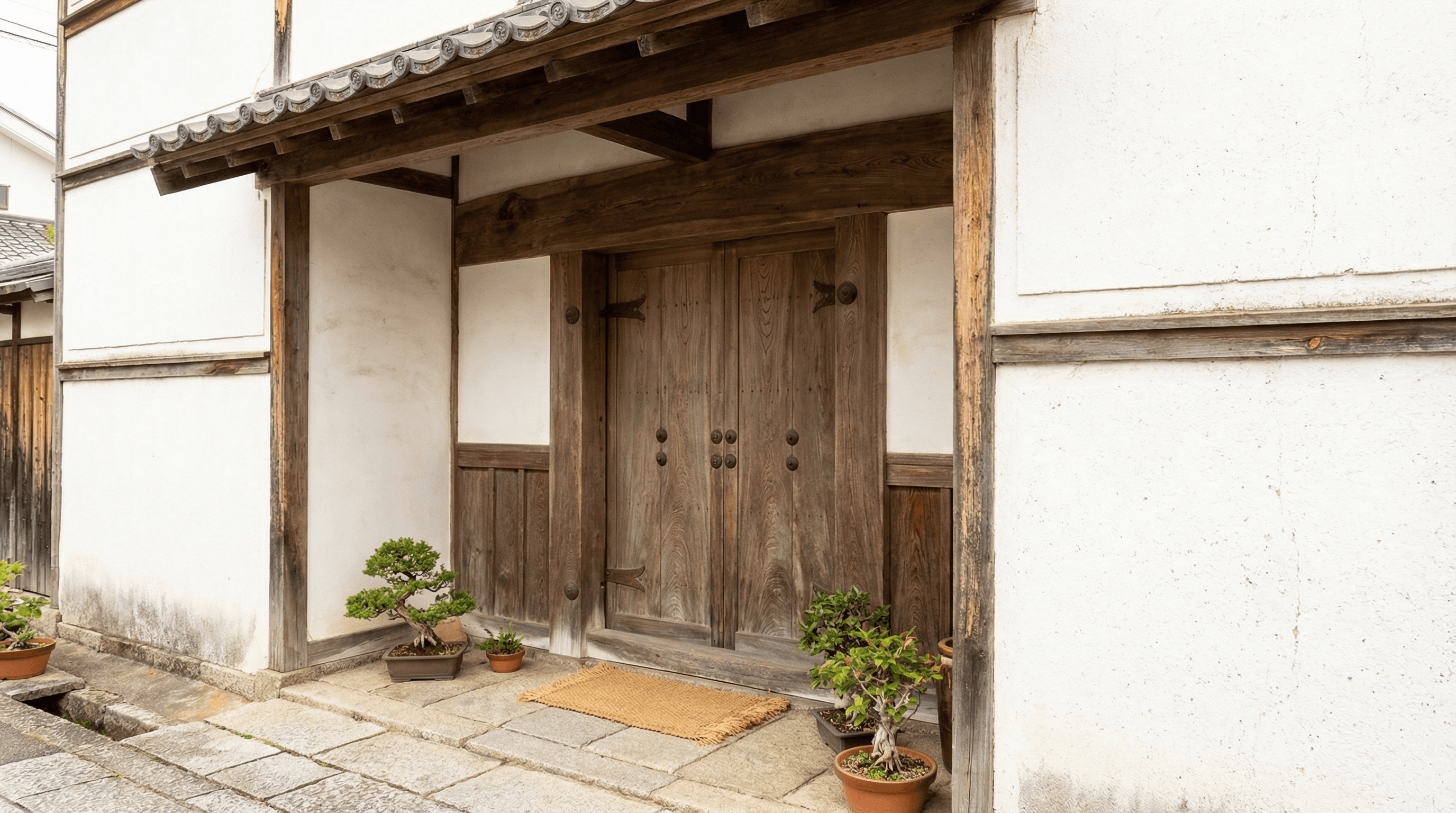 蔵の入り口外観